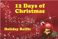12 Days of Christmas Holiday Raffle